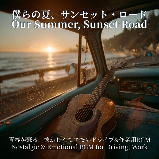 僕らの夏、サンセット・ロード - Our Summer, Sunset Road 青春が蘇る、懐かしくてエモいドライブ&作業用BGM | Nostalgic & Emotional BGM for Driving, Work