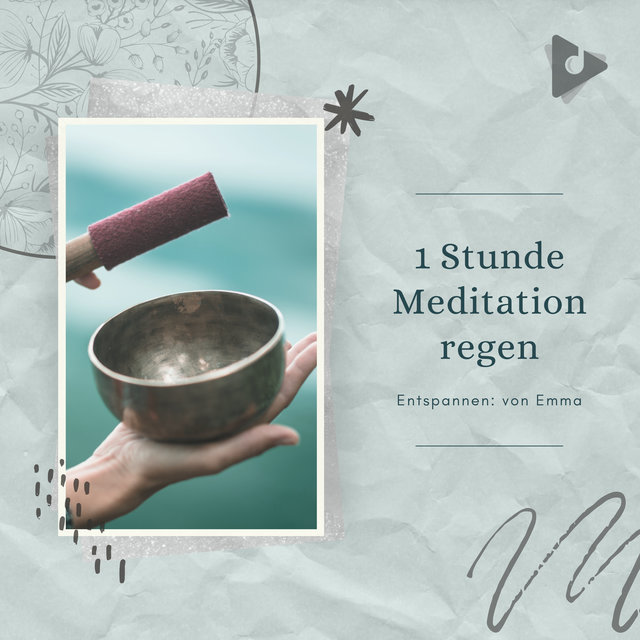 1 Stunde Meditation regen