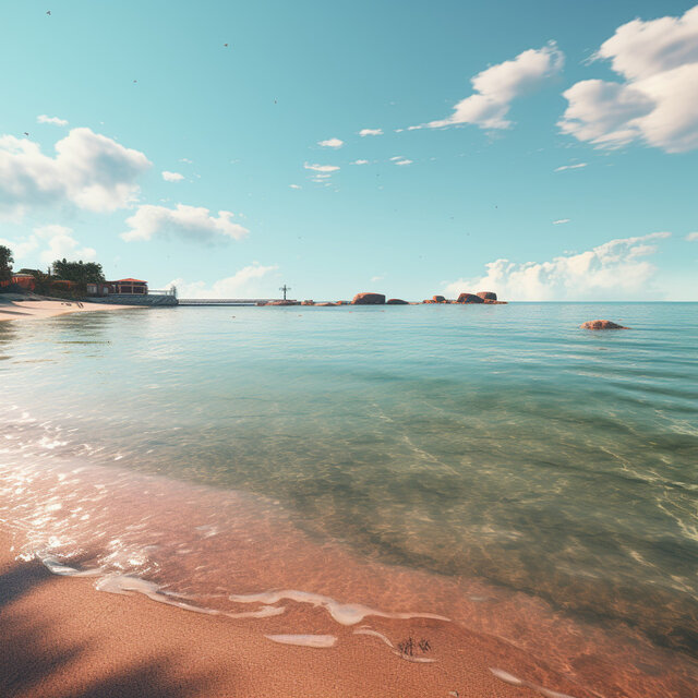 Pets' Ocean Paradise: Calming Water Sounds