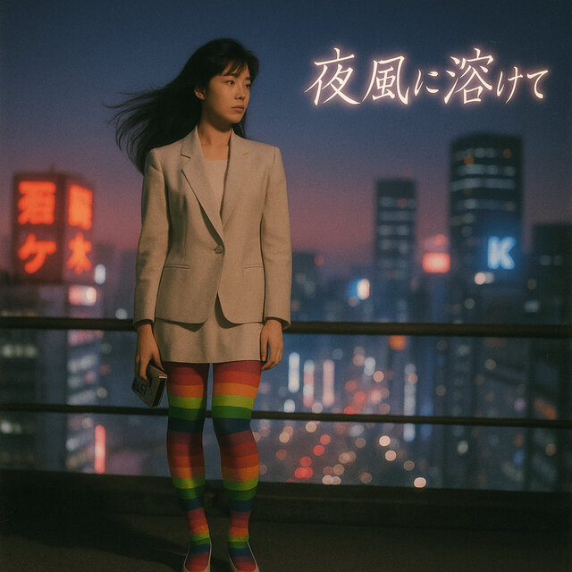 夜風に溶けて