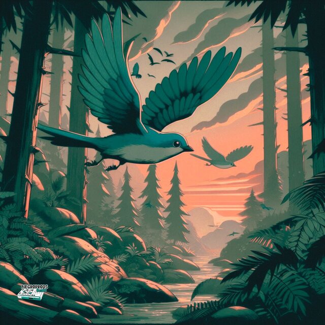 PAJARO AZUL
