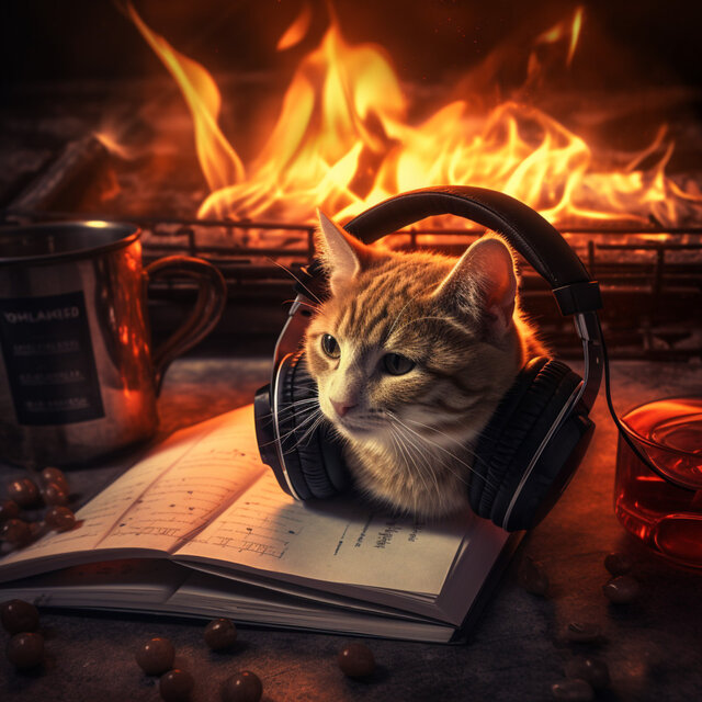 Fire Feline: Binaural Cat Symphony