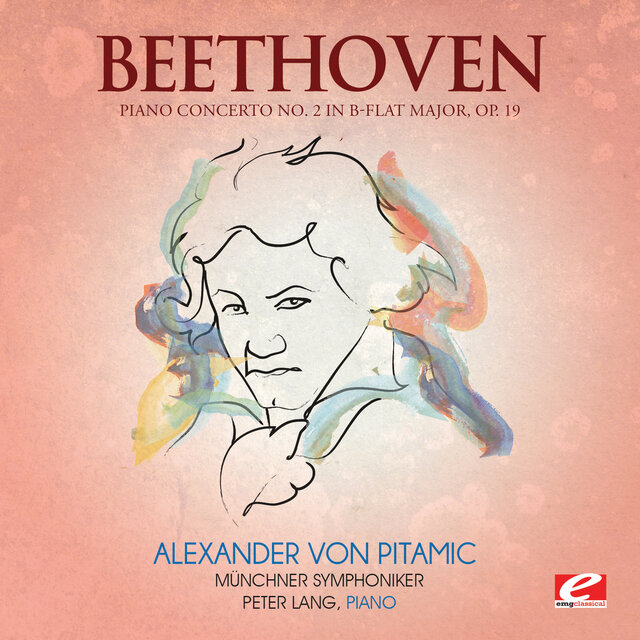 Cover art for album Beethoven: Piano Concerto No. 2 in B-Flat Major, Op. 19 (2013 Remastered Version) by Peter Lang