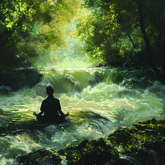 River Meditation: Flowing Calm Music