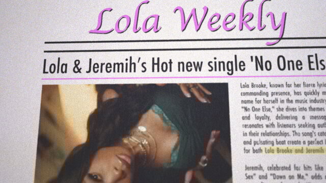 No One Else (feat. Jeremih) (Official Lyric Video)