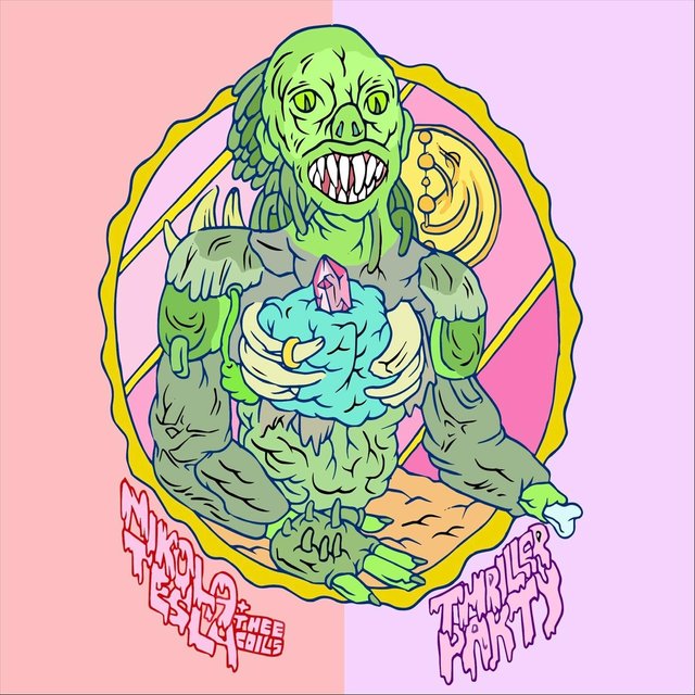 Thriller Party / Nikola Tesla & Thee Coils Split