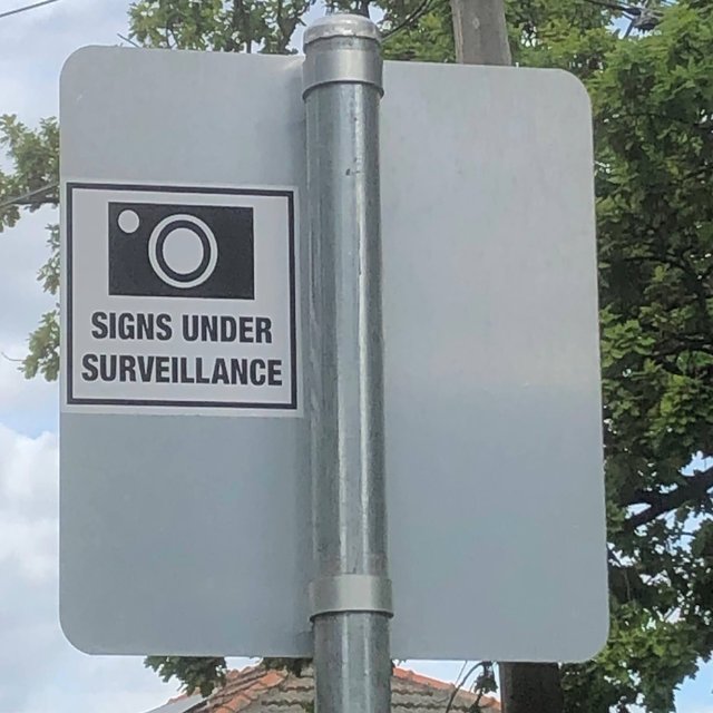Signs Under Surveillance