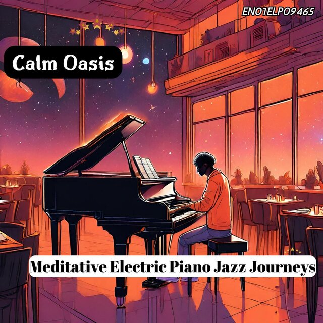 Calm Oasis: Meditative Electric Piano Jazz Journeys