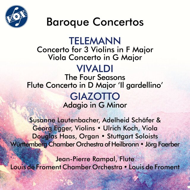 Baroque Concertos: Telemann, Vivaldi & Giazotto