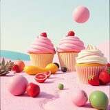 カップケーキみたい