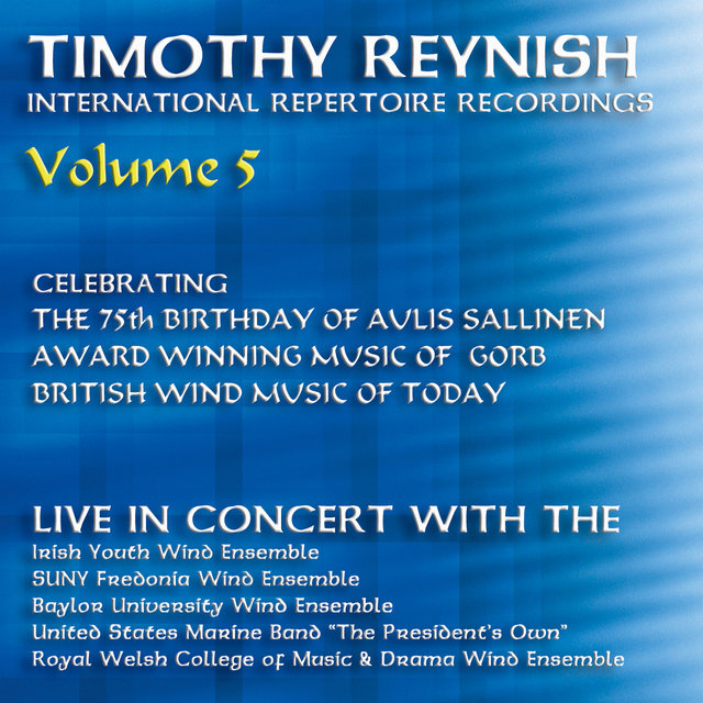 Timothy Reynish Live In Concert, Vol. 5