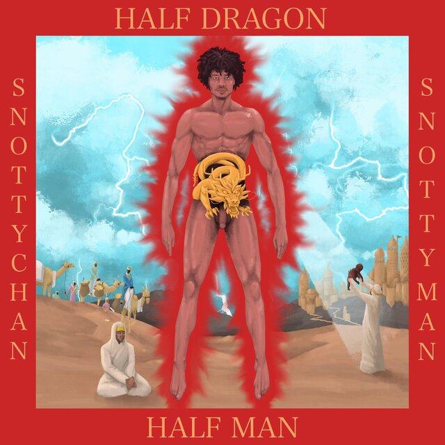 Snottychan (Half Dragon Half Man)