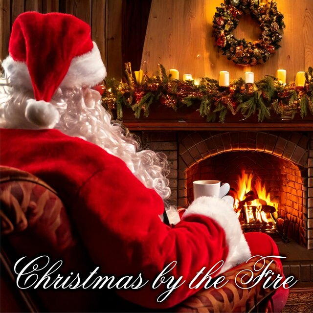 Christmas by the fire