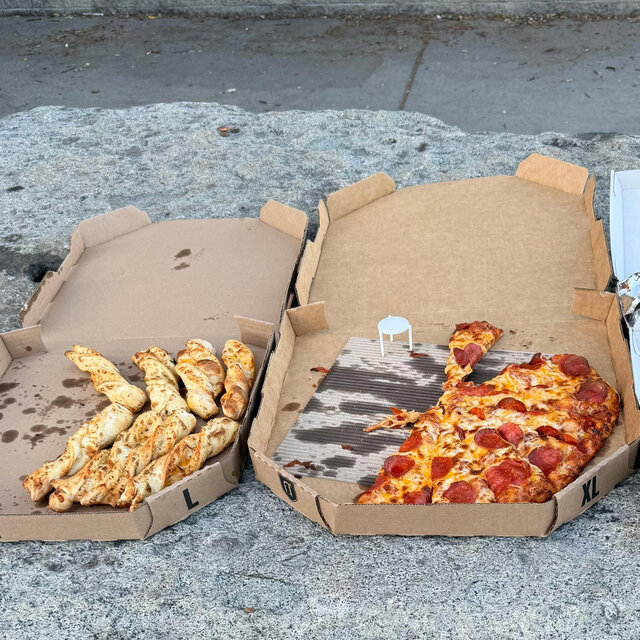 Tiny Pizza Delivery Effort