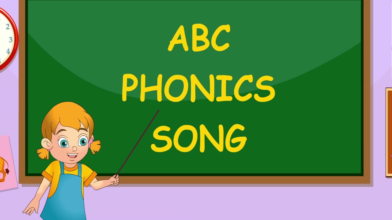 A For Apple | ABCD Alphabet Phonic 