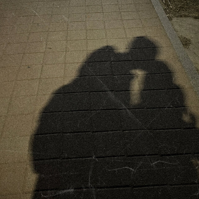 you shine, me dark