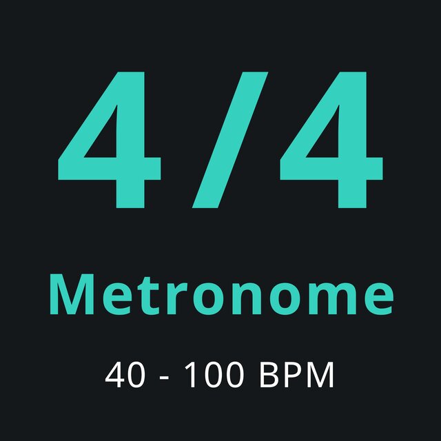 4/4 Metronome (40-100 BPM)
