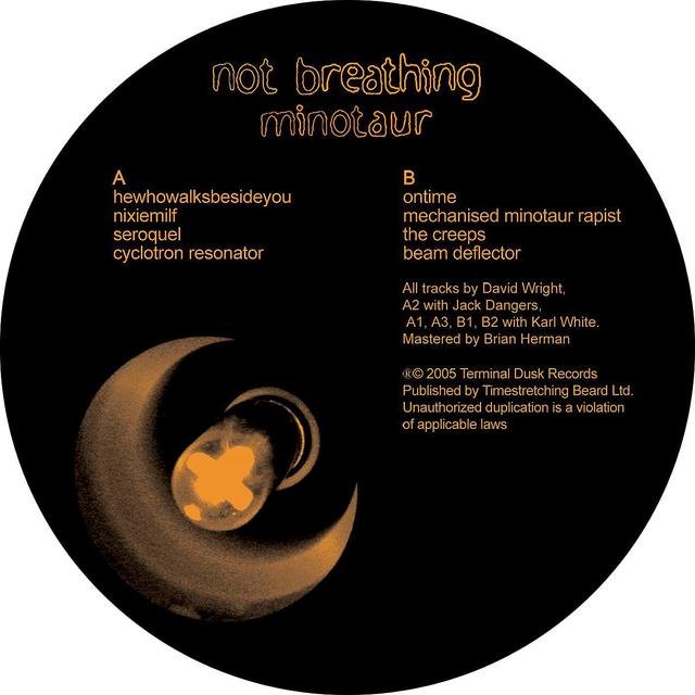 Cover art for album Minotaur (Vinyl) by Not Breathing
