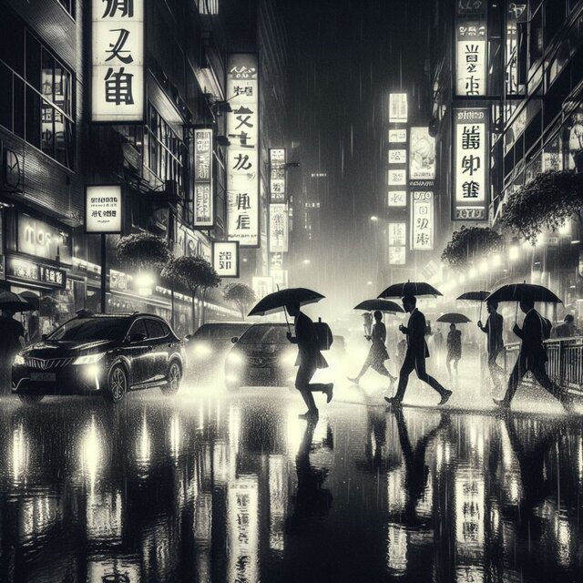 Heavy Overnight Rain in the City to Rest