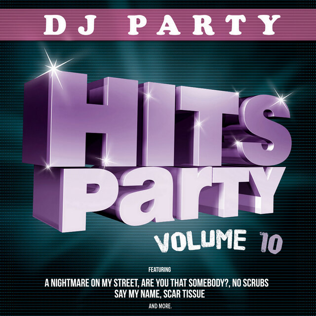 Cover art for album Hits Party, Vol. 10 by DJ Party