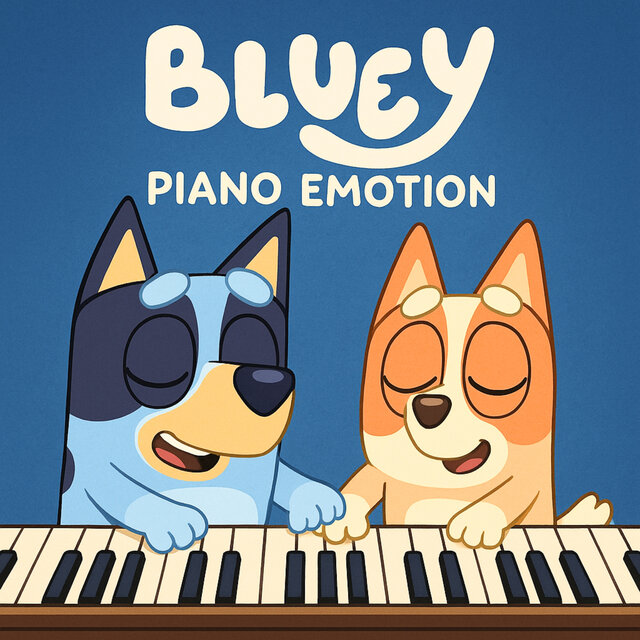 Bluey Piano Emotion
