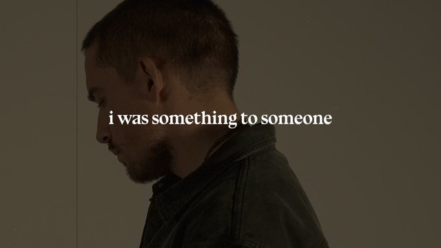 Something to Someone (Sonder Lyric Video)