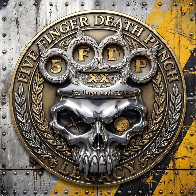 Cover art for album Legacy by Five Finger Death Punch