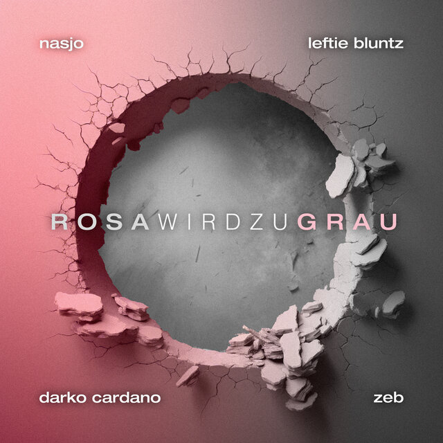 Rosa wird zu Grau