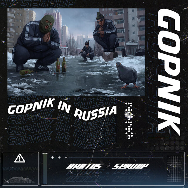 Gopnik in Russia