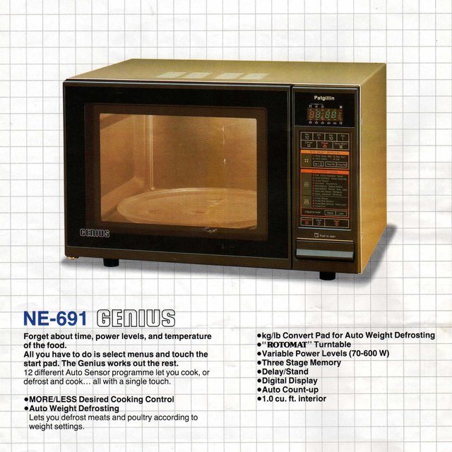 [microwave beats]