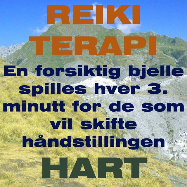 Reiki Terapi (En forsiktig bjelle spilles hver 3. minutt for de som vil skifte håndstillingen)