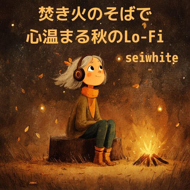 焚き火のそばで心温まる秋のLo-Fi