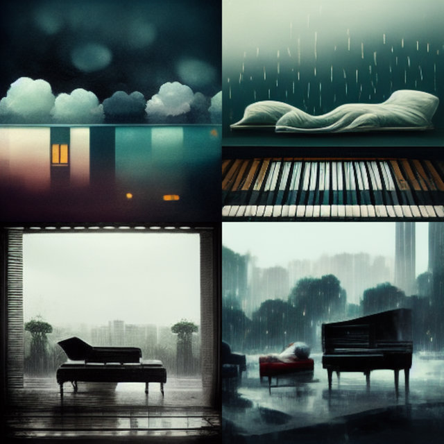 Lluvia Relajante para Dormir Con Piano
