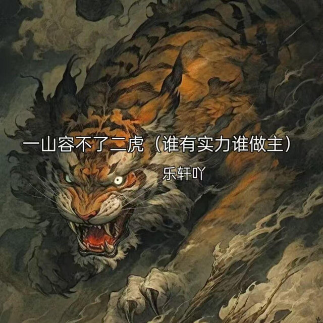 一山容不了二虎（谁有实力谁做主）