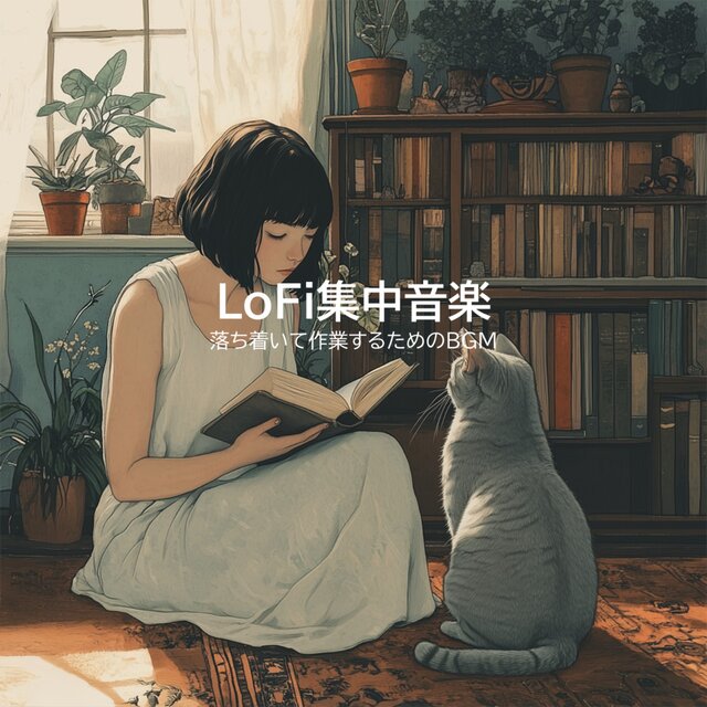 LoFi concentration music - BGM for calm work