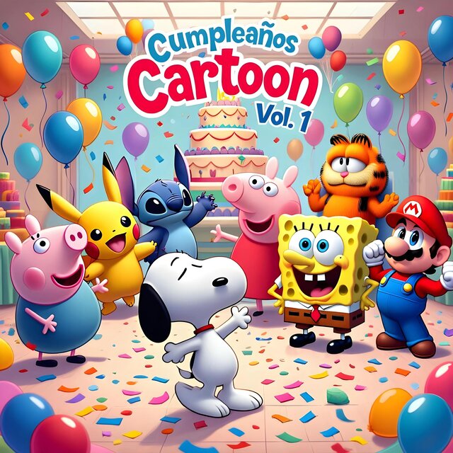 Cumpleaños Cartoon Vol.1