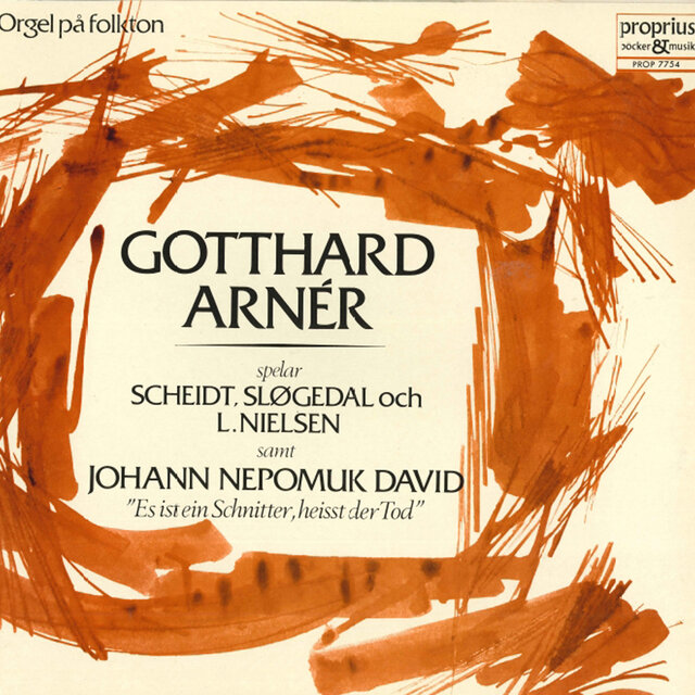 Gotthard Arnér spelar Scheidt, Sløgedal och L. Nielsen samt Johann Nepomuk David