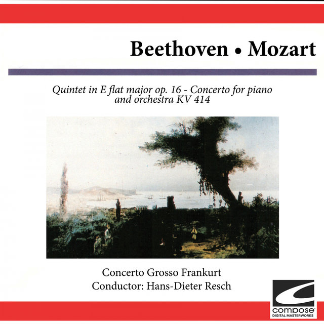 Beethoven: Quintet in E flat major op. 16 - Mozart: Concerto for piano and orchestra KV 414