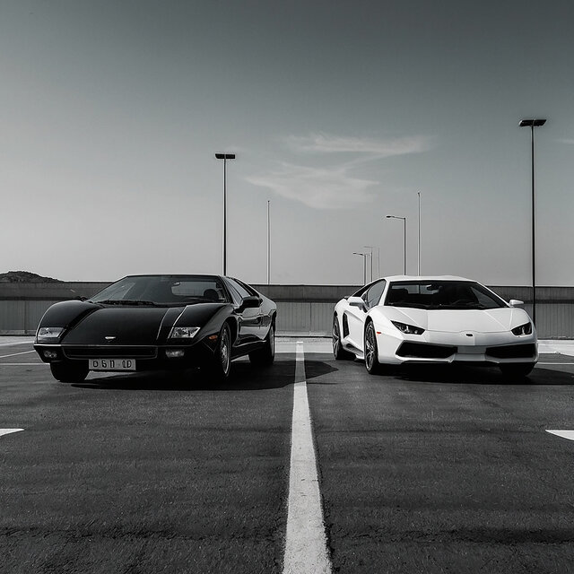 Black and White