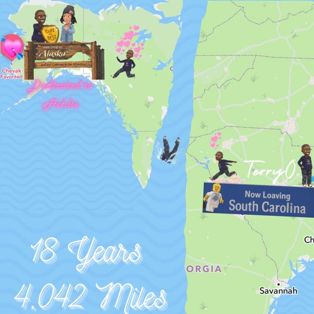 18 Years 4,042 Miles