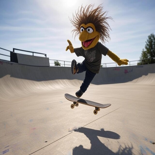 Puppets Can't Skateboard