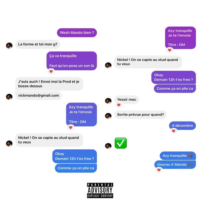 DM (feat. Mando)