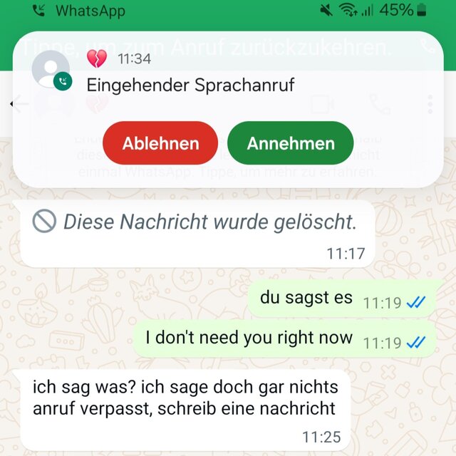 du sagst es