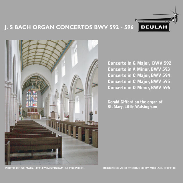 J.S.Bach Organ Concertos BWV 592-596