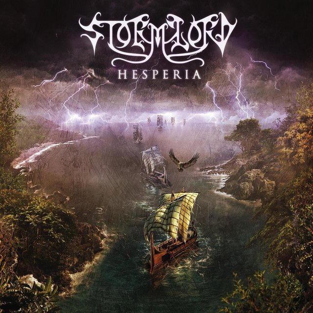 Cover art for album Hesperia by Stormlord