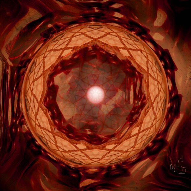 Cover art for album A Fleet of Coots for "Velvet Crown" by Music for the Visual Mantra Meditations