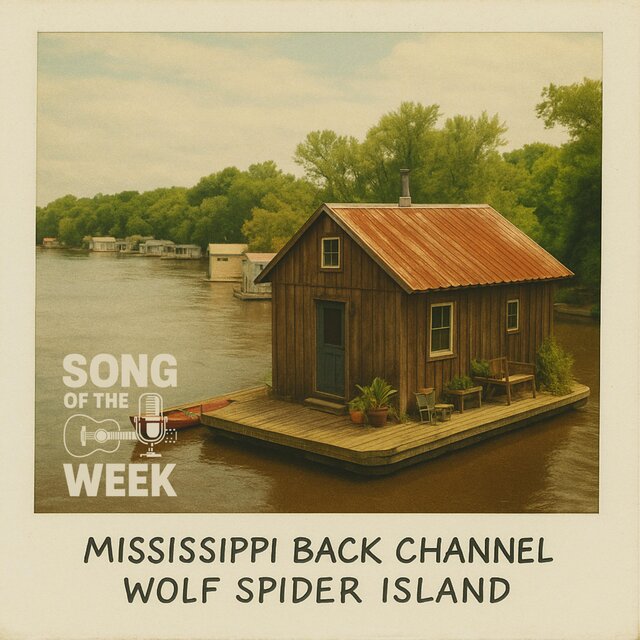Mississippi Back Channel Wolf Spider Island