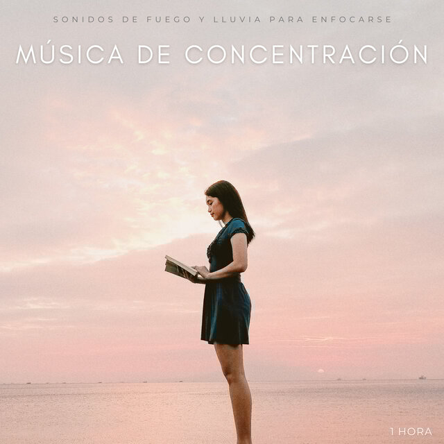 Música De Concentración: Sonidos De Fuego y Lluvia Para Enfocarse - 1 Hora