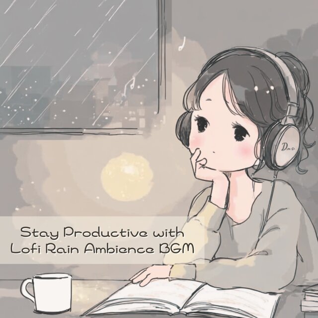 Stay Productive with Lofi Rain Ambience BGM