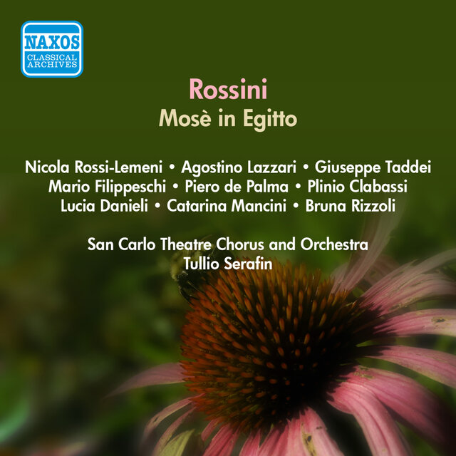 Cover art for album Rossini, G.: Mose in Egitto [Opera] (Serafin) (1957) by Tullio Serafin